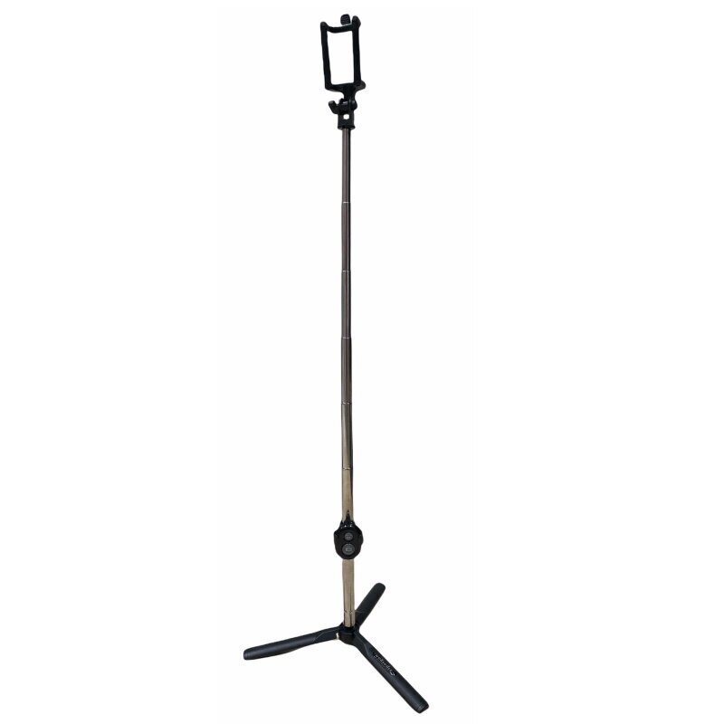 CP CPK060T2in1 Selfie Stick & Video veebikõnelaua statiiv koos juhtmevaba katiku nupuga laieneb 60 cm-ni hind ja info | Selfie sticks | kaup24.ee