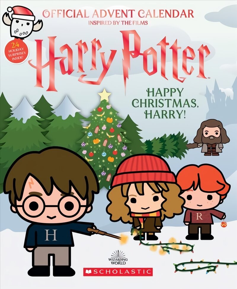 Happy Christmas, Harry! Official Harry Potter Advent Calendar цена и информация | Noortekirjandus | kaup24.ee