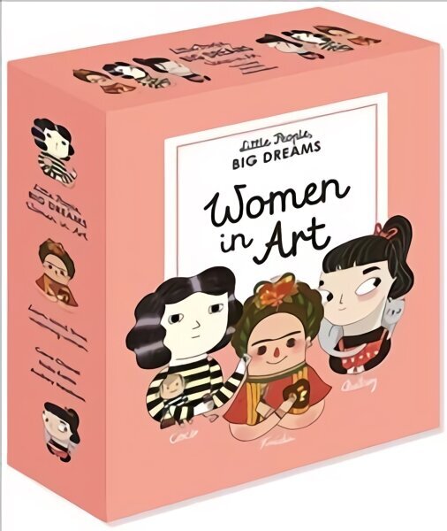 Little People, Big Dreams: Women in Art: 3 books from the best-selling series! Coco Chanel - Frida Kahlo - Audrey Hepburn New Edition цена и информация | Noortekirjandus | kaup24.ee