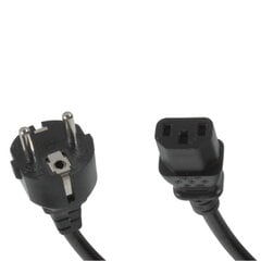 Универсальный сетевой кабель Riff ПК Euro/IEC C13 Стандарт 3-контакта 1.5м цена и информация | Кабели и провода | kaup24.ee