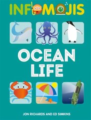 Infomojis: Ocean Life Illustrated edition цена и информация | Книги для подростков и молодежи | kaup24.ee