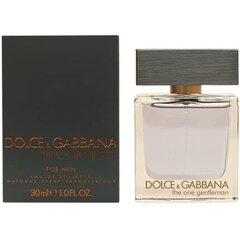 Tualettvesi Dolce & Gabbana The One Gentleman EDT meestele, 30 ml цена и информация | Мужские духи | kaup24.ee