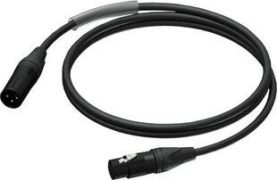 Procab PRA901/0.5, XLR, 0.5 m hind ja info | Kaablid ja juhtmed | kaup24.ee