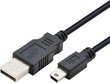 TB AKTBXKU3PBAW18B, USB/mini USB, 1.8 m hind ja info | Kaablid ja juhtmed | kaup24.ee