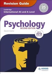 Cambridge International AS/A Level Psychology Revision Guide 2nd edition цена и информация | Книги по социальным наукам | kaup24.ee