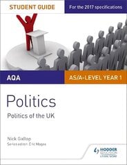 AQA AS/A-level Politics Student Guide 2: Politics of the UK hind ja info | Ühiskonnateemalised raamatud | kaup24.ee