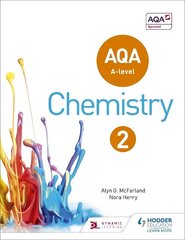 AQA A Level Chemistry Student Book 2, Book 2 цена и информация | Книги по экономике | kaup24.ee