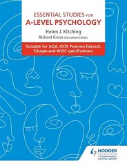 Essential Studies for A-Level Psychology hind ja info | Ühiskonnateemalised raamatud | kaup24.ee