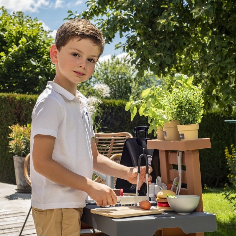 Aiaköök lastele Smoby Garden Kitchen hind ja info | Tüdrukute mänguasjad | kaup24.ee