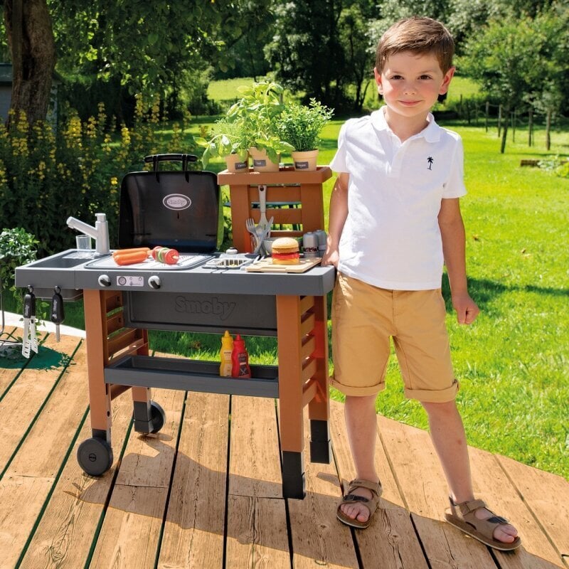 Aiaköök lastele Smoby Garden Kitchen hind ja info | Tüdrukute mänguasjad | kaup24.ee