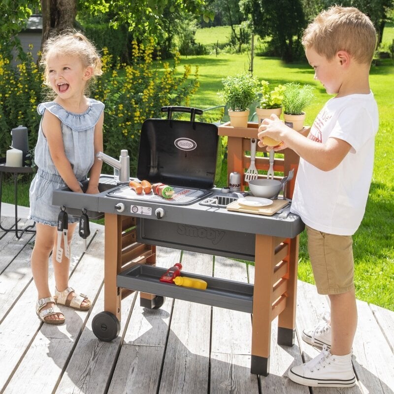 Aiaköök lastele Smoby Garden Kitchen hind ja info | Tüdrukute mänguasjad | kaup24.ee