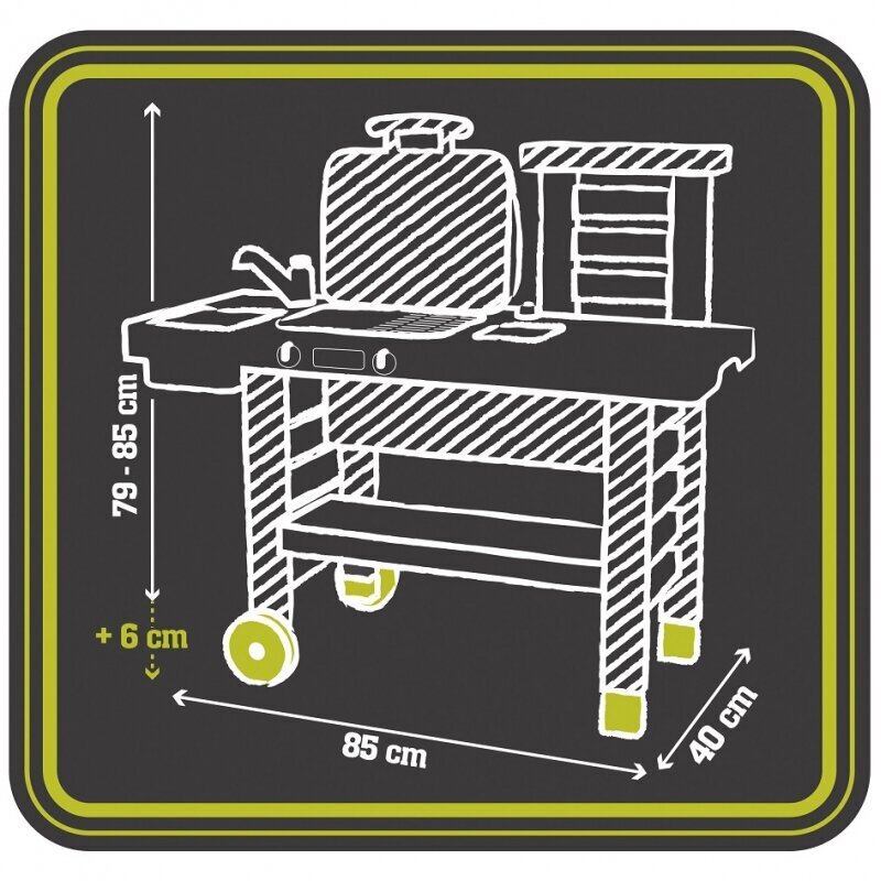 Aiaköök lastele Smoby Garden Kitchen цена и информация | Tüdrukute mänguasjad | kaup24.ee