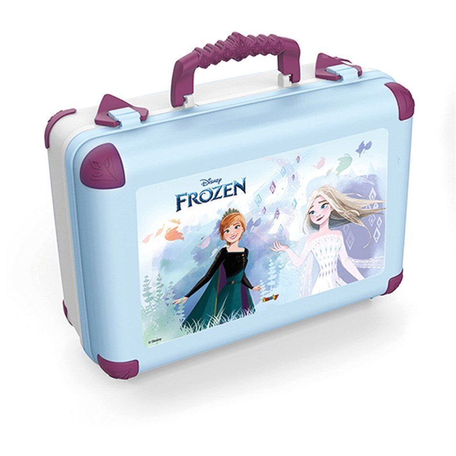 Ilusalongi komplekt ilukohver Smoby Frozen Disney, 13 tarvikut hind ja info | Tüdrukute mänguasjad | kaup24.ee