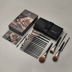 Meigipintslite komplekt Eigshow Beauty Black Swan, 21 tk цена и информация | Кисти для макияжа, спонжи | kaup24.ee