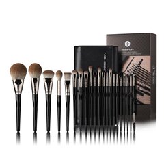 Meigipintslite komplekt Eigshow Beauty Black Swan, 21 tk цена и информация | Кисти для макияжа, спонжи | kaup24.ee