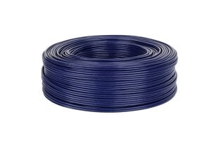 2 x RCA-4 мм синий кабель цена и информация | Кабели и провода | kaup24.ee