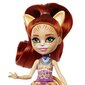 Enchantimals® nukk kiisu Tarla Orange & Cuddler® HHB91 hind ja info | Tüdrukute mänguasjad | kaup24.ee