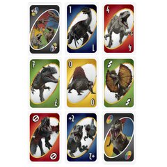 Uno® Jurassic World® 3 kaardimäng GXD72 цена и информация | Настольные игры, головоломки | kaup24.ee