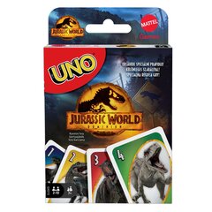 Uno® Jurassic World® 3 kaardimäng GXD72 цена и информация | Настольные игры, головоломки | kaup24.ee