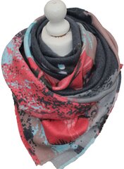 Шарф с цветами, серый цена и информация | Женские шарфы, платки | kaup24.ee