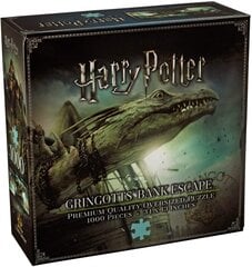 Головоломка Harry Potter Gringotts Bank Escape, 1000 штук цена и информация | Пазлы | kaup24.ee