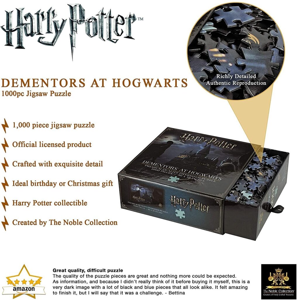 Pusle Harry Potter Dementors at Hogwarts, 1000 tk. hind ja info | Pusled | kaup24.ee