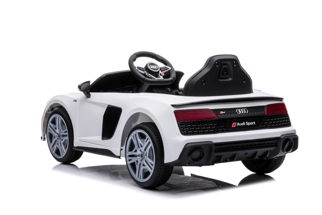 Ühekohaline elektriauto lastele Audi R8 A300, valge hind ja info | Laste elektriautod | kaup24.ee