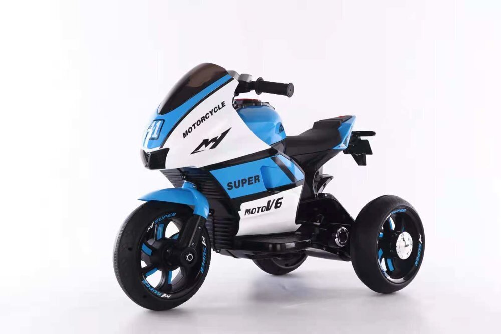 Laste elektriline mootorratas Moto V6 HT-5188, sinine hind ja info | Laste elektriautod | kaup24.ee