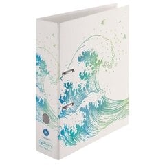 Herlitz registraator A4 8 cm GREENline Wave цена и информация | Канцелярские товары | kaup24.ee