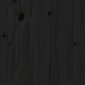 vidaXL väljatõmmatav päevavoodi, must, männipuit, 2 x (90x200) cm hind ja info | Voodid | kaup24.ee