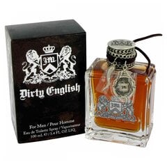 Juicy Couture Dirty English EDT для мужчин, 100 мл цена и информация | Мужские духи | kaup24.ee