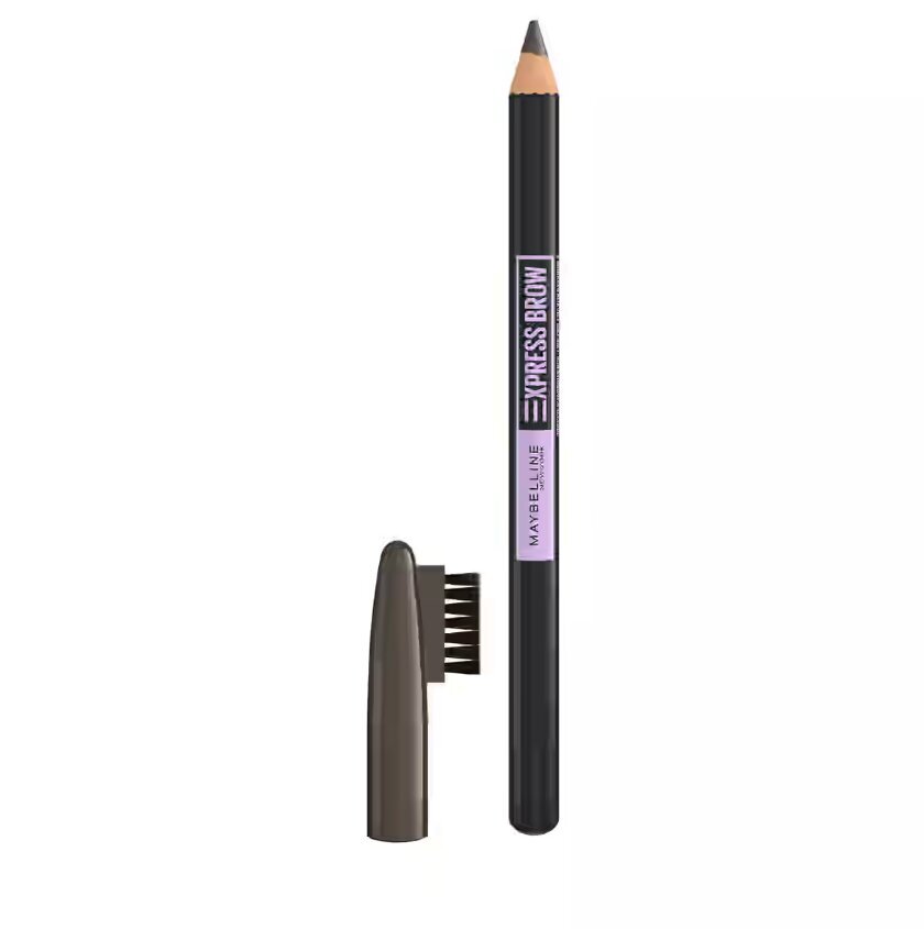 Kulmupliiats Maybelline Express Brow Shape, 04 Deep Brown цена и информация | Kulmuvärvid, -pliiatsid | kaup24.ee