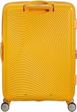 American Tourister keskmine reisikohver Soundbox Spinner Expandable 67cm, kollane hind ja info | Kohvrid, reisikotid | kaup24.ee