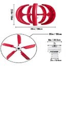 Ветрогенератор с вертикальной осью Vevor, 12В, 100Вт цена и информация | Электрогенераторы | kaup24.ee