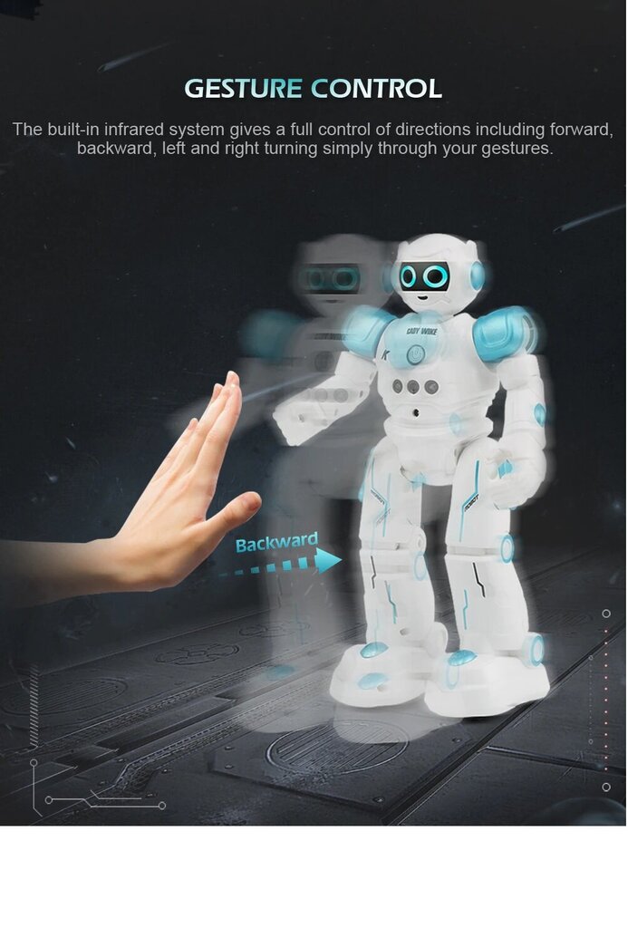 Humanoid Sense induktsioon RC robot hind ja info | Arendavad mänguasjad | kaup24.ee