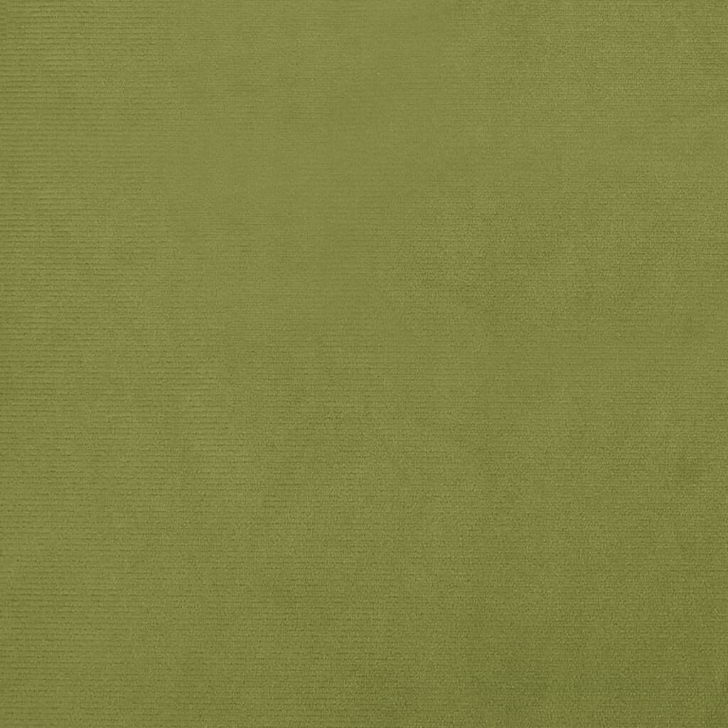 vidaXL jalapink, heleroheline, 60 x 60 x 39 cm, samet hind ja info | Kott-toolid, tumbad, järid | kaup24.ee
