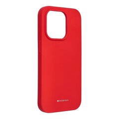 Telefoniümbris Mercury - iPhone 14 Pro, silikoon, punane цена и информация | Чехлы для телефонов | kaup24.ee