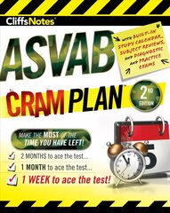 Cliffsnotes ASVAB Cram Plan 2nd Second Edition, Revised ed. hind ja info | Ühiskonnateemalised raamatud | kaup24.ee