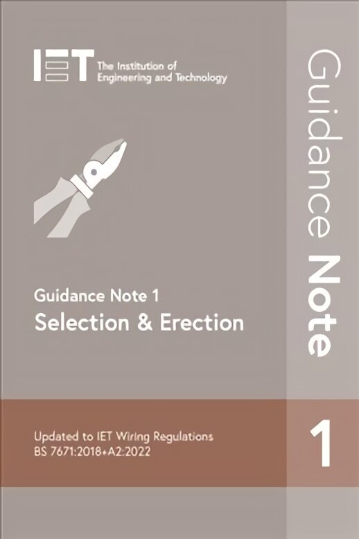 Guidance Note 1: Selection & Erection 9th edition цена и информация | Ühiskonnateemalised raamatud | kaup24.ee