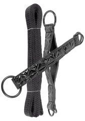 Rihmade komplekt Sinful Bed restraint straps, must цена и информация | БДСМ и фетиш | kaup24.ee