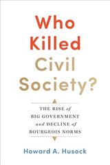 Who Killed Civil Society?: The Rise of Big Government and Decline of Bourgeois Norms hind ja info | Ühiskonnateemalised raamatud | kaup24.ee