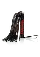 Piits Scandal Flogger with tag, must hind ja info | BDSM ja fetish | kaup24.ee