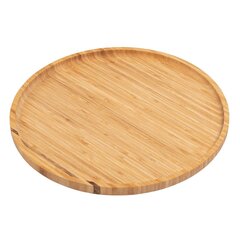 Тарелка, 26,5 см, бамбук цена и информация | Посуда, тарелки, обеденные сервизы | kaup24.ee