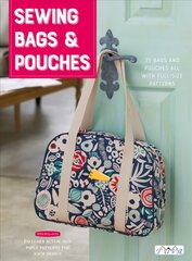 Sewing Bags and Pouches: 35 Bags and Pouches all with Full-Size Patterns цена и информация | Книги о моде | kaup24.ee