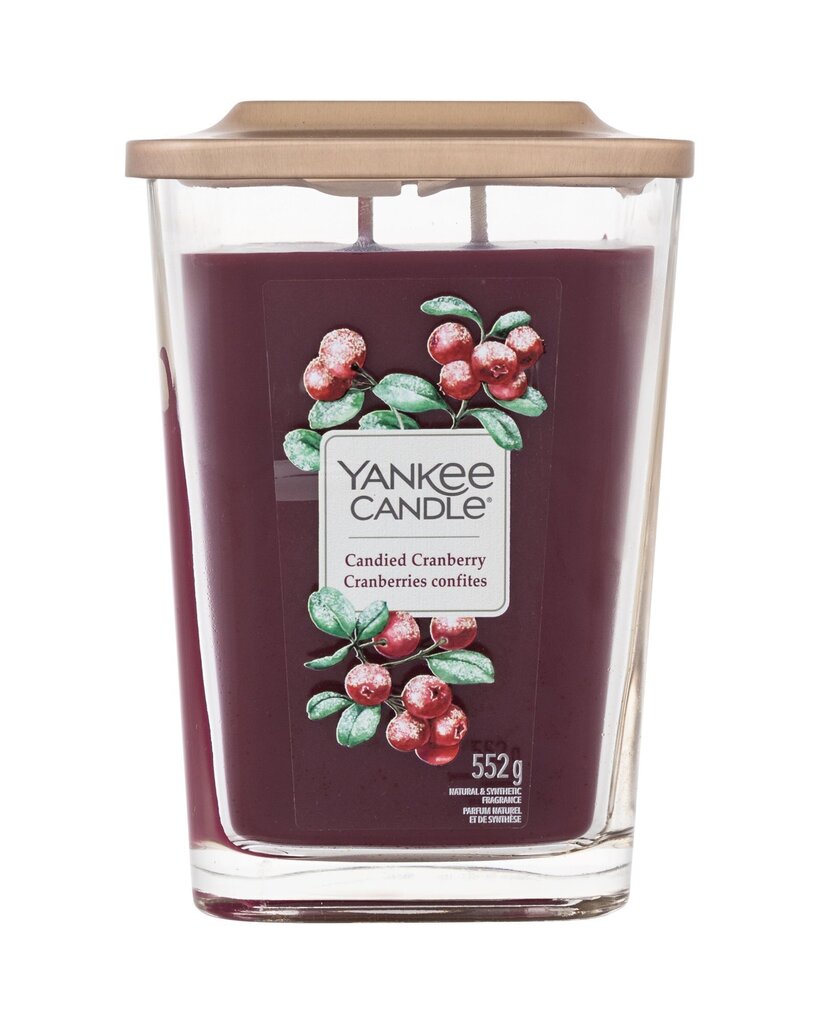 Lõhnaküünal Yankee Candle Candied Cranberry hind ja info | Küünlad, küünlajalad | kaup24.ee