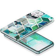 Чехол Forcell Marble для iPhone 12 Mini (5,4″) — Emerald цена и информация | Чехлы для телефонов | kaup24.ee