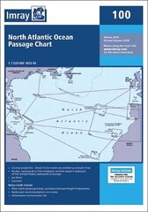 Imray Chart 100: North Atlantic Ocean Passage Chart hind ja info | Tervislik eluviis ja toitumine | kaup24.ee