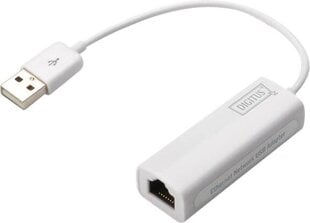 Сетевой USB-адаптер Digitus 10 / 100M цена и информация | Адаптеры и USB-hub | kaup24.ee