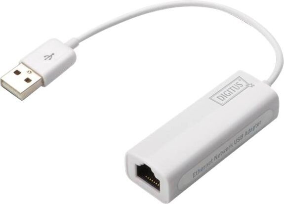 Digitus 10/100M võrgu USB-adapter hind ja info | USB jagajad, adapterid | kaup24.ee