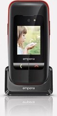 Emporia One V200 Black/Red kaina ir informacija | Мобильные телефоны | kaup24.ee